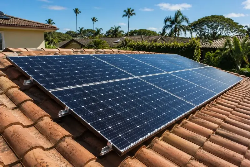 Installation de panneaux solaires à Pressigny